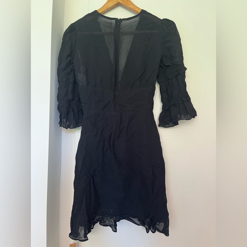NWT Reformation Laurelei dress in black - Picture 5 of 7